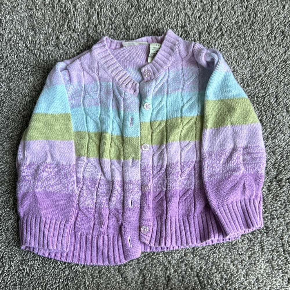Toddler Button Sweater-2T